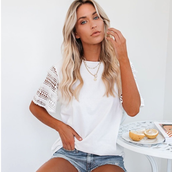 NWT!!! Caught Your Eye Vici Tee - Picture 4 of 6